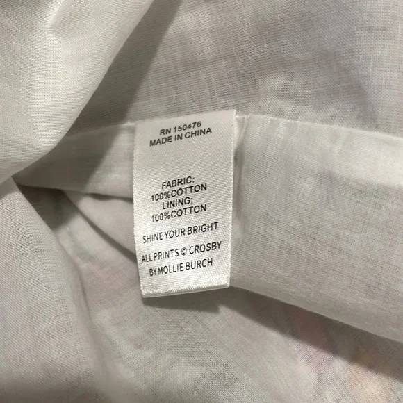 CROSBY by Mollie Burch Beckett Midi Dress in Giverny Floral Print Size Medium - Picture 6 of 7